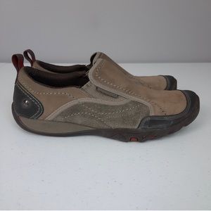 Merrell Mimosa Moc Boulder Slip On Hiking Shoes size 8.5